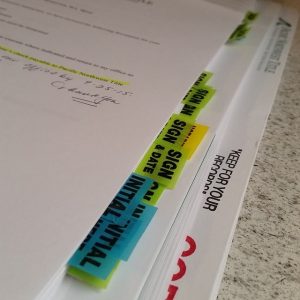 Image of paperwork