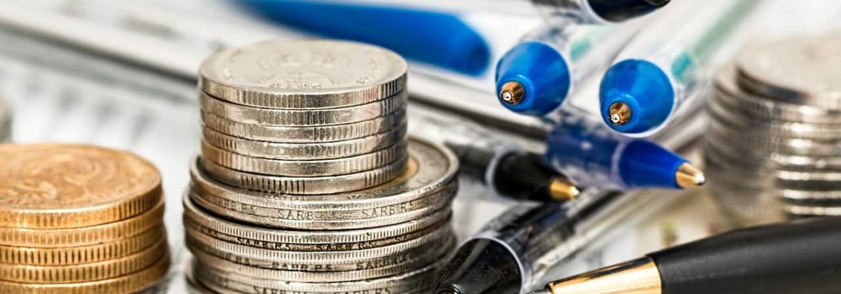 image of money and pens, Improve Cash Flow